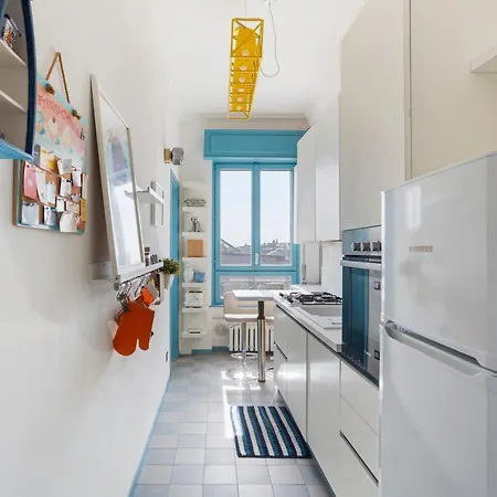 The Blue Nest With A View - 7Th Floor- Via Palestrina Apartment Milan Exterior photo